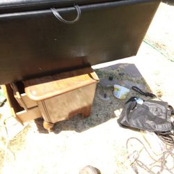 Foot Stool Storage Unit
