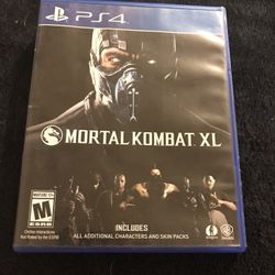 Mortal Kombat Xl For Ps4 In Perfect Condition 
