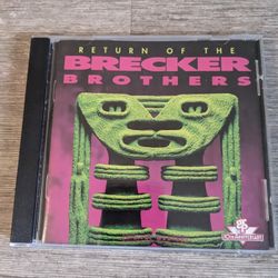 Return Of The Brecker Brothers by The Brecker Brothers CD & Case