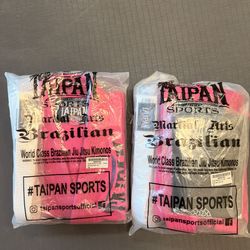Brand New Taipan Sports BJJ Gi – Pink/White – K1 – 2 Available