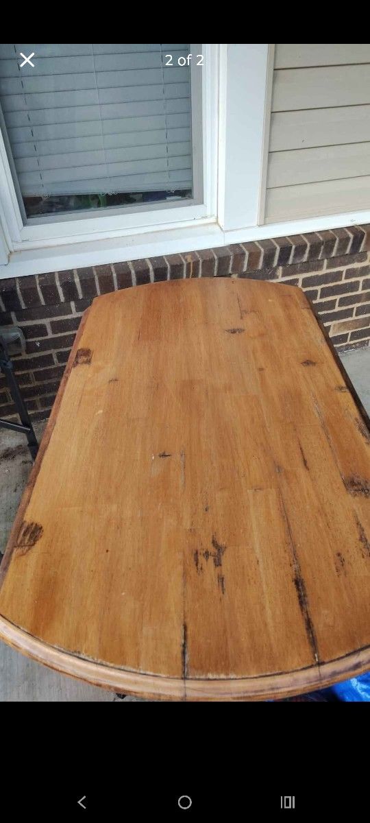 Drop-Leaf Wooden Table with Collapsible Sides โ Space-Saving & Stylish