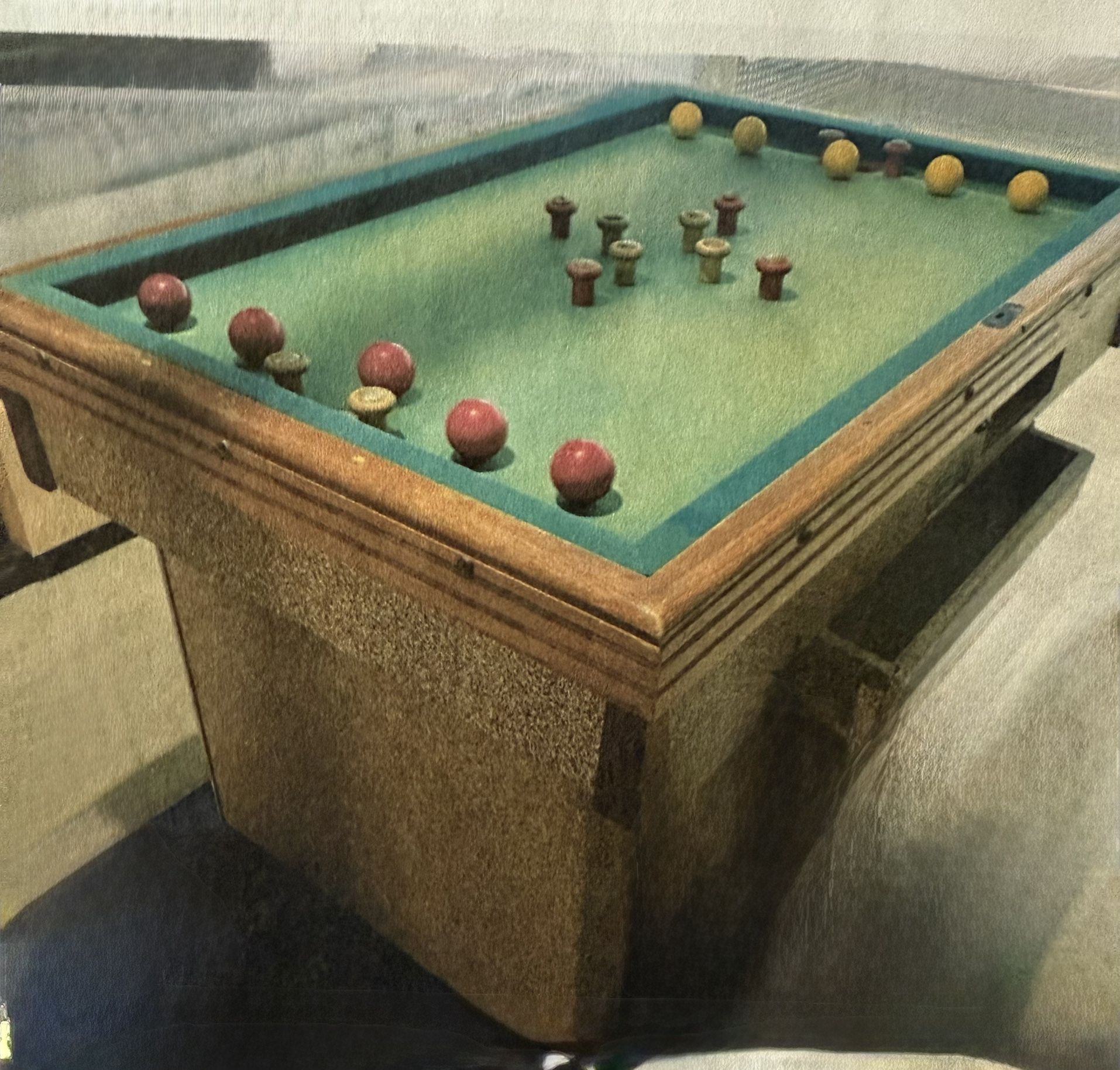 Bumper Pool Table 1940’s - 1950’s. Rare!