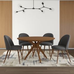 Gorgeous Solid Wood Dining Table Set