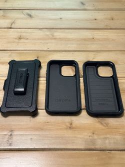 * 3x OTTERBOX IPHONE cell phone cases for a IPhone 14 Pro Max  or 15 Pro Max  * Otterbox Belt/Pocket Clip * Otterbox Drop+ * Otterbox Drop+ Defender P