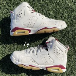 Jordan 6s Maroon $80 FIRM NO TRADES 