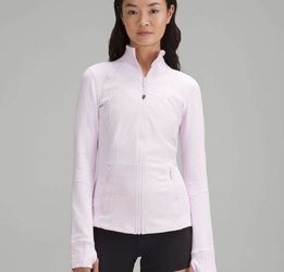 Lululemon define jacket meadowsweet pink