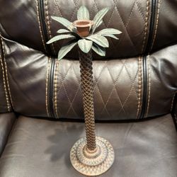 Palm Tree Candle Holder