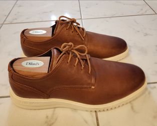 Cole Haan Grand+ Plain Toe Leather Oxfords Size 9.5 Men's
