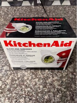 Kitchen Aid slicer and shredder attachment