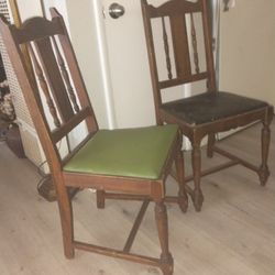 2 Matching Antique Chairs