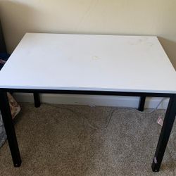 White Plywood Table