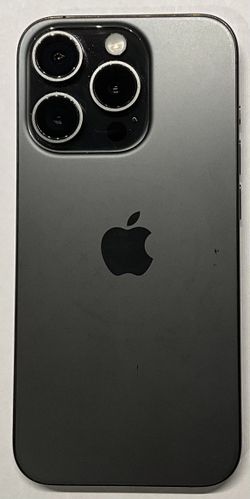 iPhone 15 Pro 128GB – Black – Excellent Condition – 89% Battery