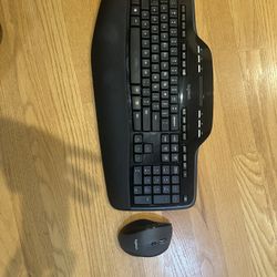 Logitech Wireless Keyboard And Mouse Combo Model MK 710
