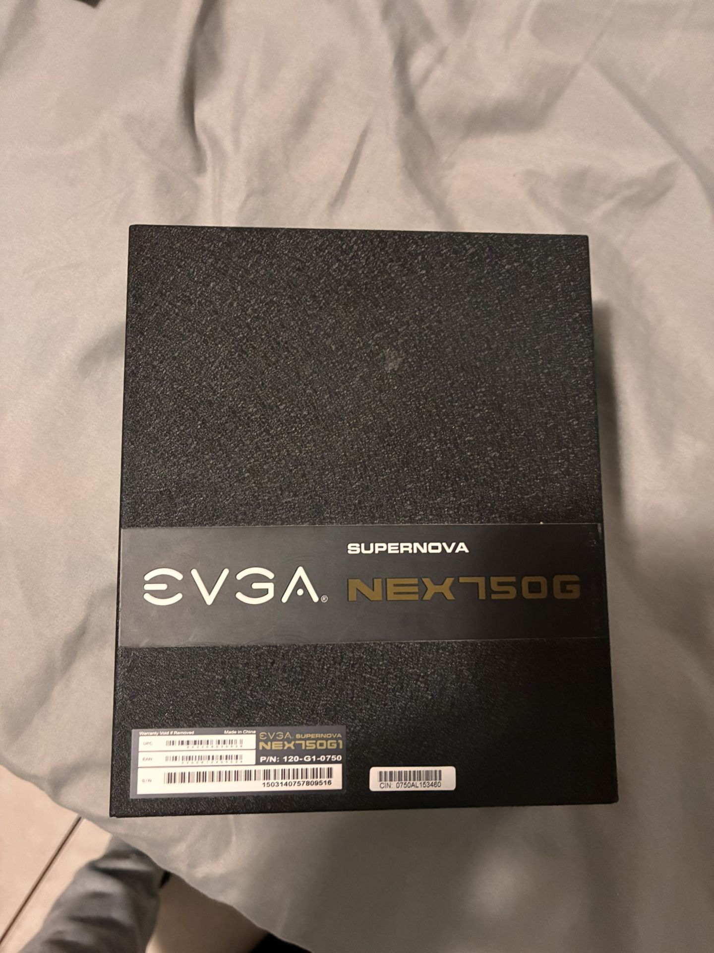 EVGA 750 80+ GOLD  FULLY MODULAR PSU
