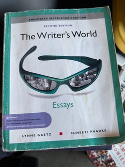 The Writer's World: Essays