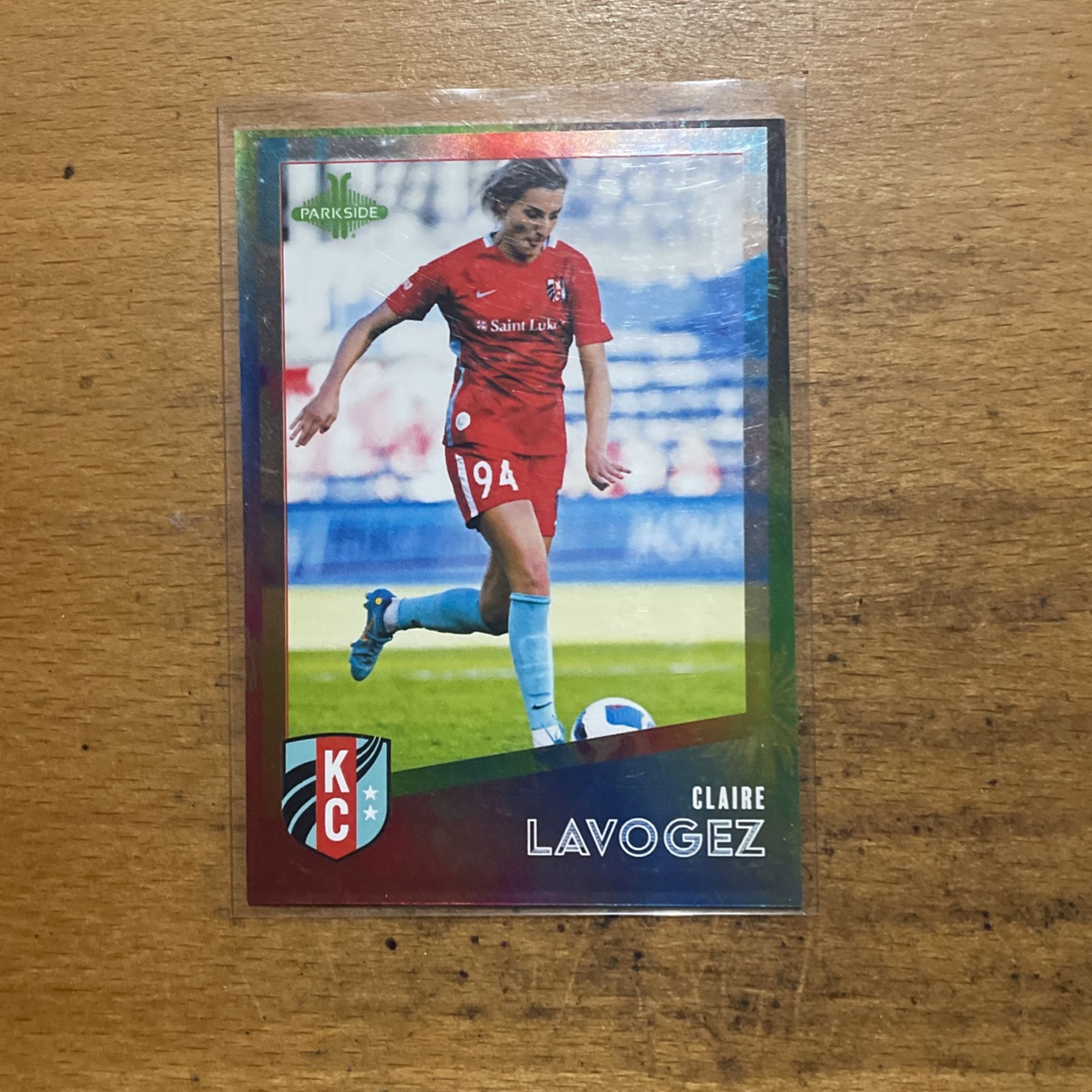 2023 PARKSIDE CLAIRE LAVOGEZ /100 SHIMMER CARD 