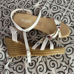 Wedge Sandals, Size 7 , New 