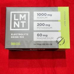 LMNT Electrolyte Drink Mix Citrus Salt 30 Stick Packs