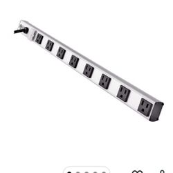 Tripp Lite 8 Right Angle Outlet Bench & Cabinet Power Strip, 24 in. Length, 15ft Cord  (PS2408RA)