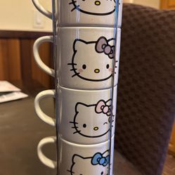 Hello Kitty Small Mugs With Holder