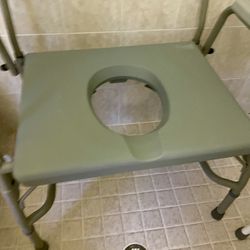Shower Stool Or Bedside Commode, C-large