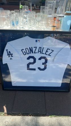 La dodgers sign jersey with la poster both