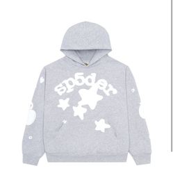 Sp5der grey hoodie