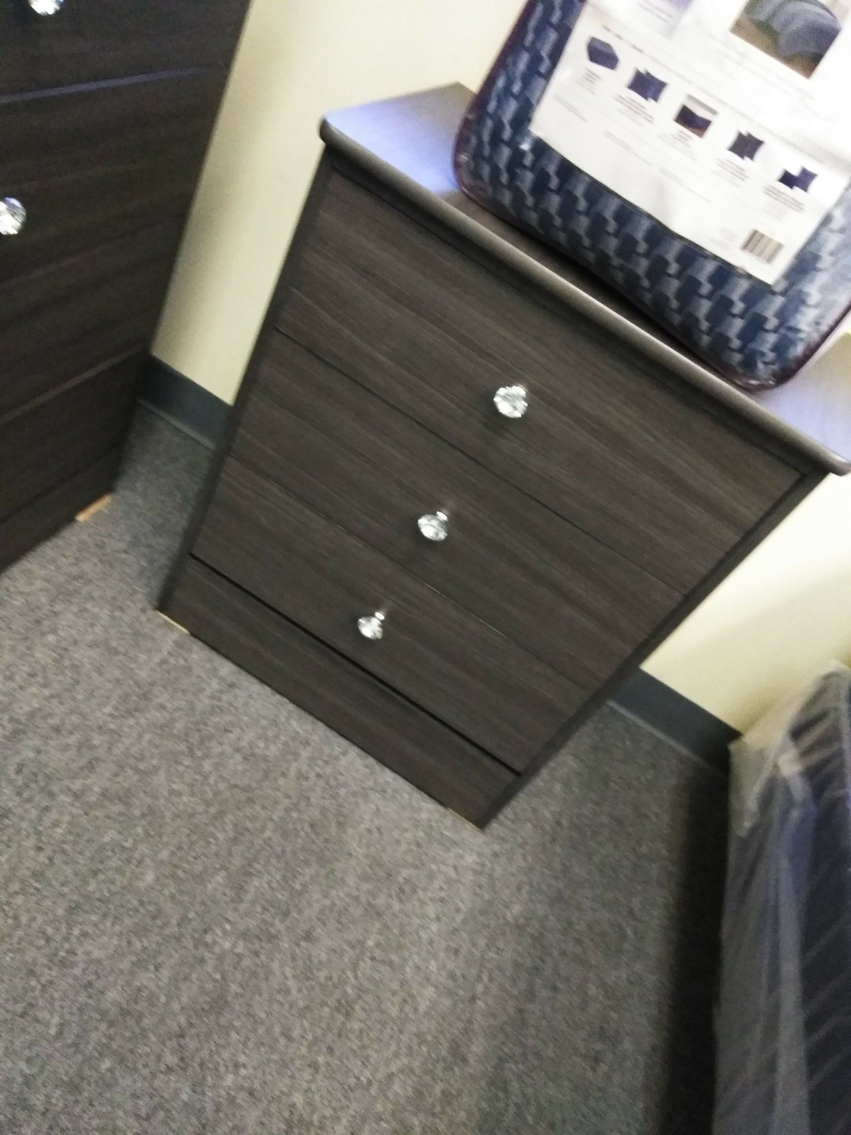 Grey compressed wood