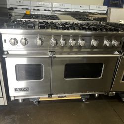 Viking 48”Wide All Gas Range Stove With 8 burners 
