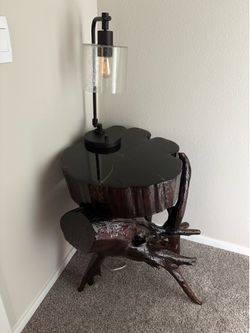 Stunning handmade cedar table