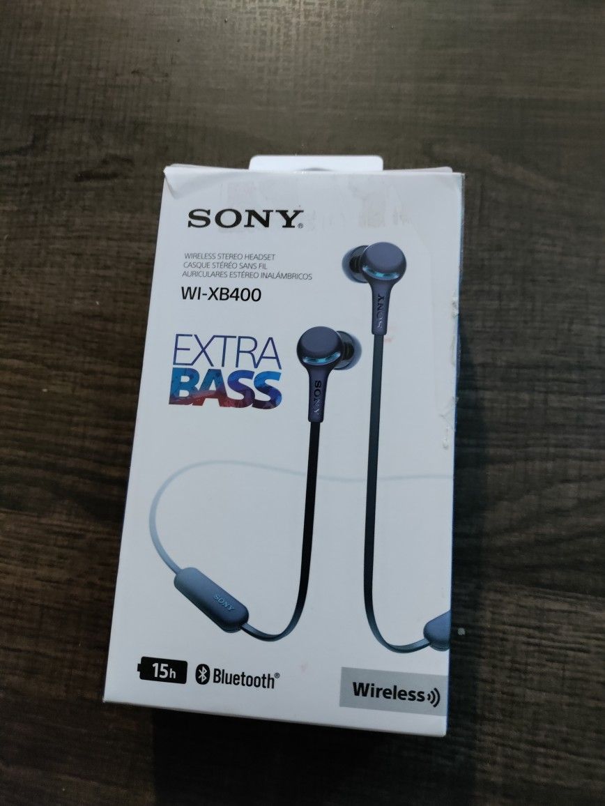 Sony Extra Bass Headset WI-XB400 Bluetooth