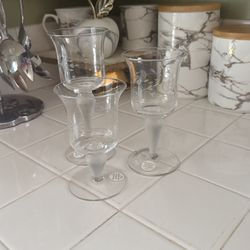 Cristal Candles Holder