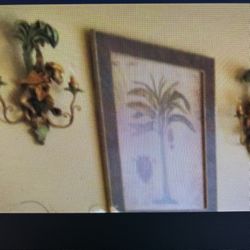 Vintage Monkey Sconces From The 1970’s