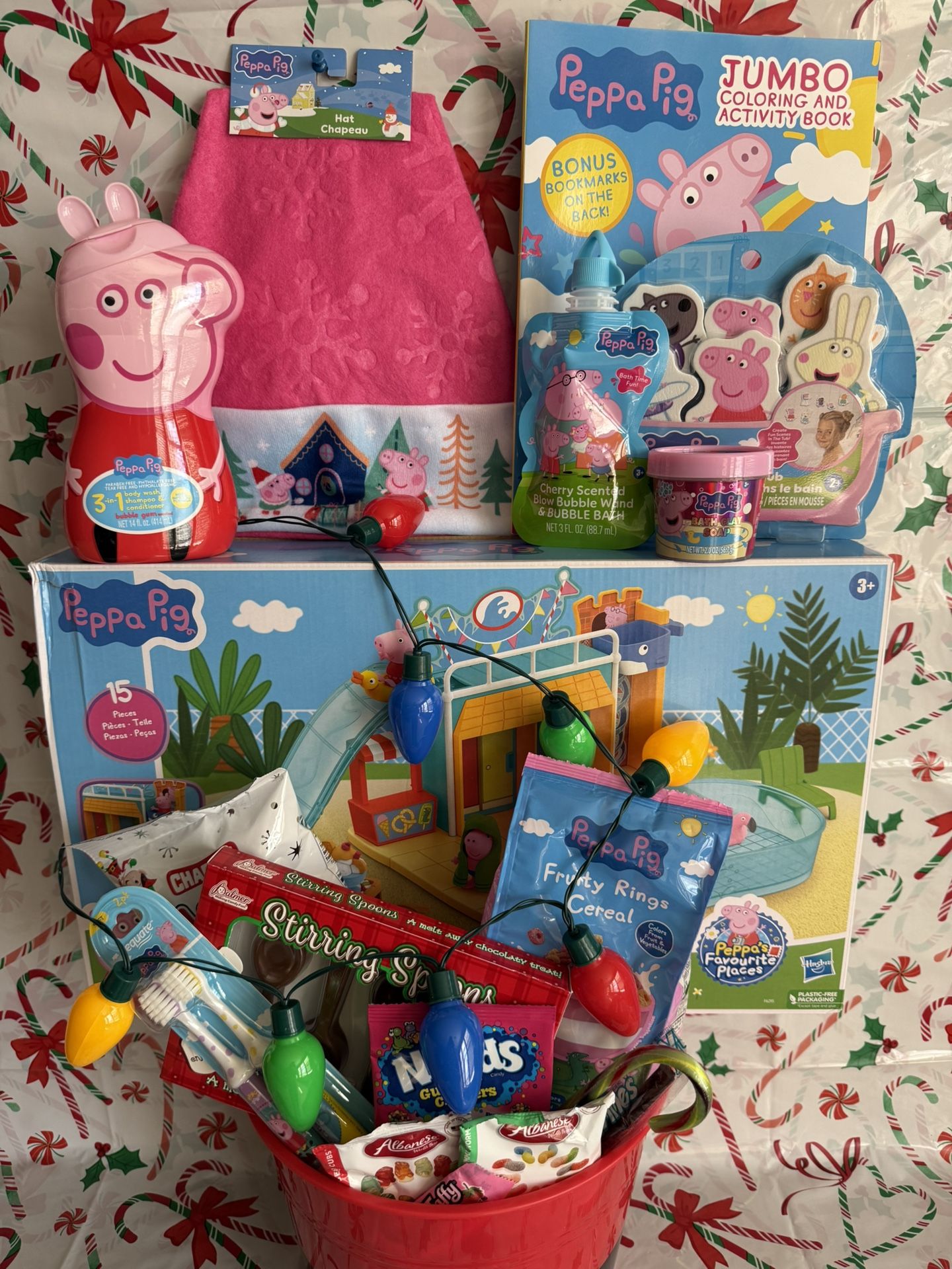 Peppa Pig Christmas Basket