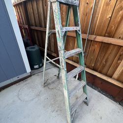2 Different Werner 6 ft ladders