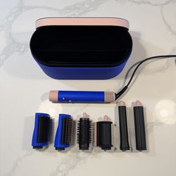 Dyson air wrap blue/blush