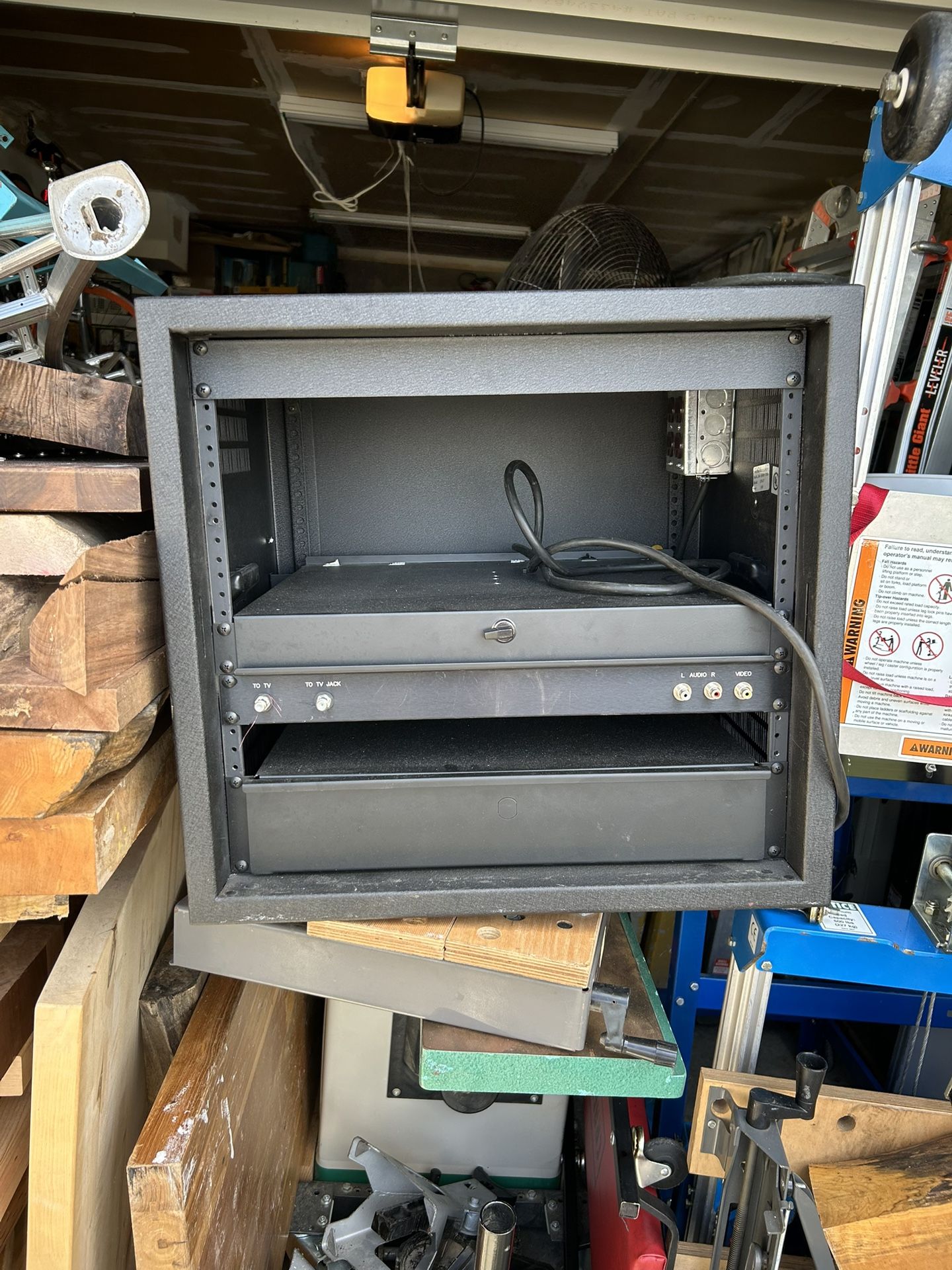 Heavy Duty Audio Equipment Rack