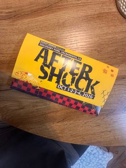 AfterShock Sacramento Oct 2 - Friday 2x Entrance
