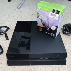 PS4 With 2TB Internal Hard Drive
