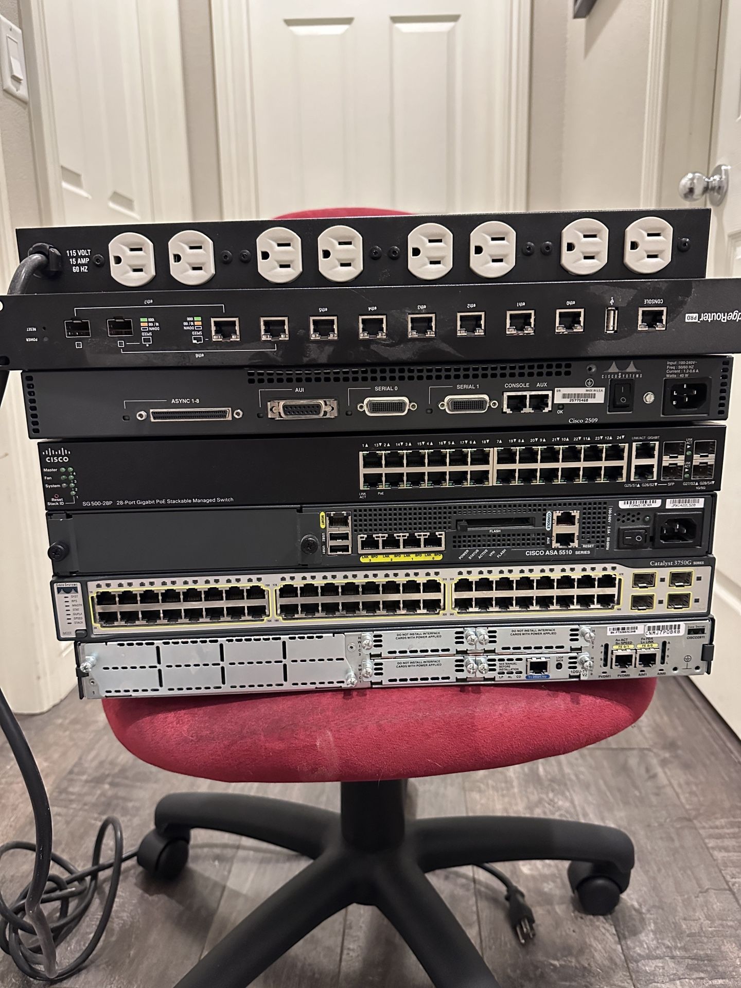 Cisco LAB & Ubiquiti edge router Pro 8 for Sale in North Las Vegas, NV ...