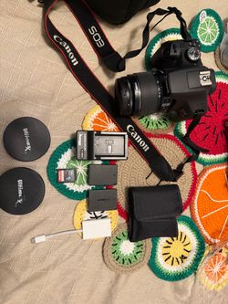 Canon rebel T7 camera