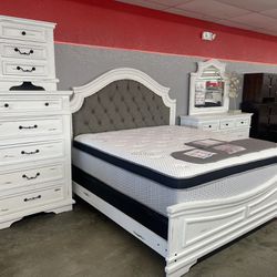 Brand New King Rustic Bedroom Group On Sale Now!!