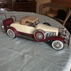 1935 Beam Whiskey Decanter Car-Unopened, Vintage Collector Bottle