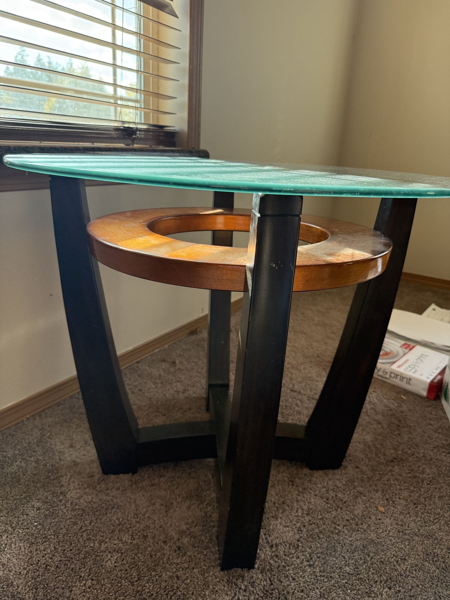 Two Coffee/end Tables Price For Both