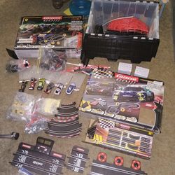 3 Sets Of Carrera Go 1:43rd Scale Slot Car Plus