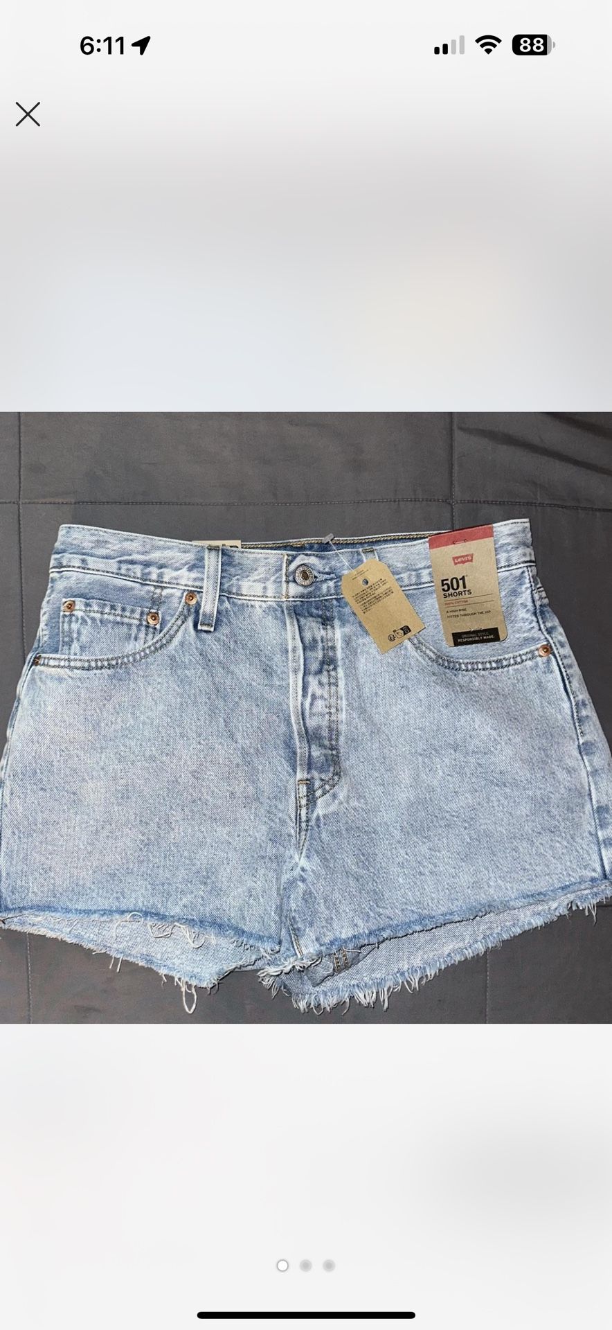Women’s Levi’s 501 Shorts