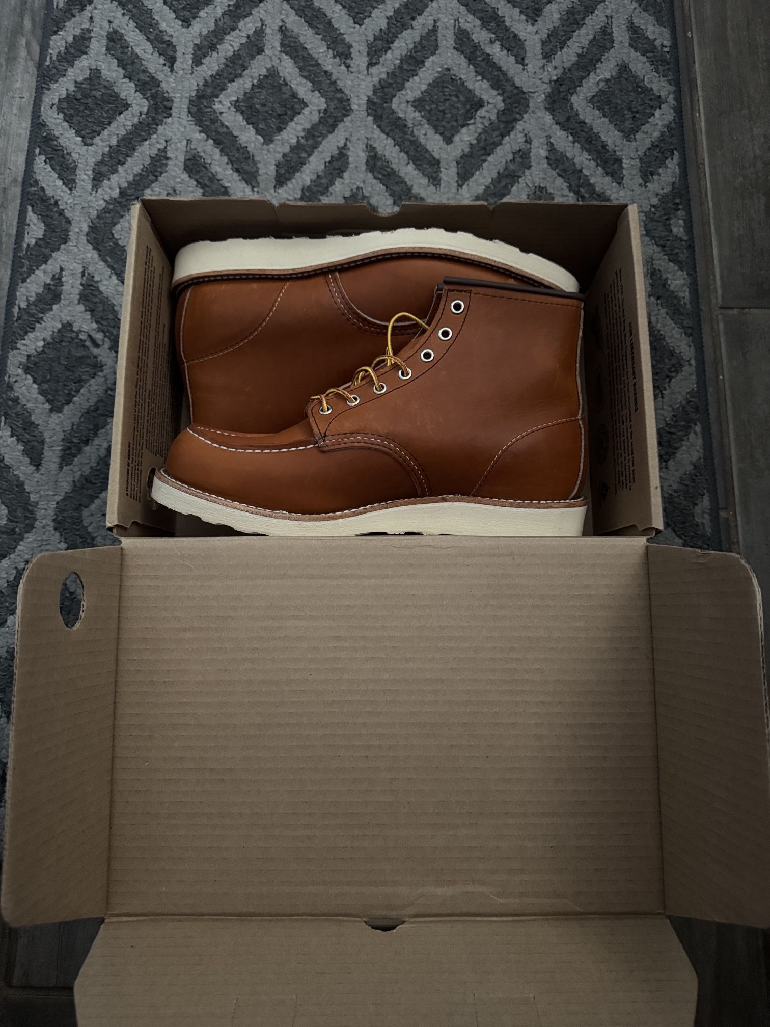 Red Wings Classic Moc Steel Toe Boot