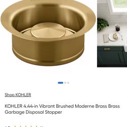 KOHLER Brass Garbage Disposal Stopper