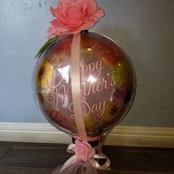 3 D MOTHERS DAY Buble Balloons
