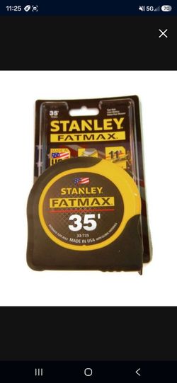 4- 35' Stanley Fatmax Tape Measures